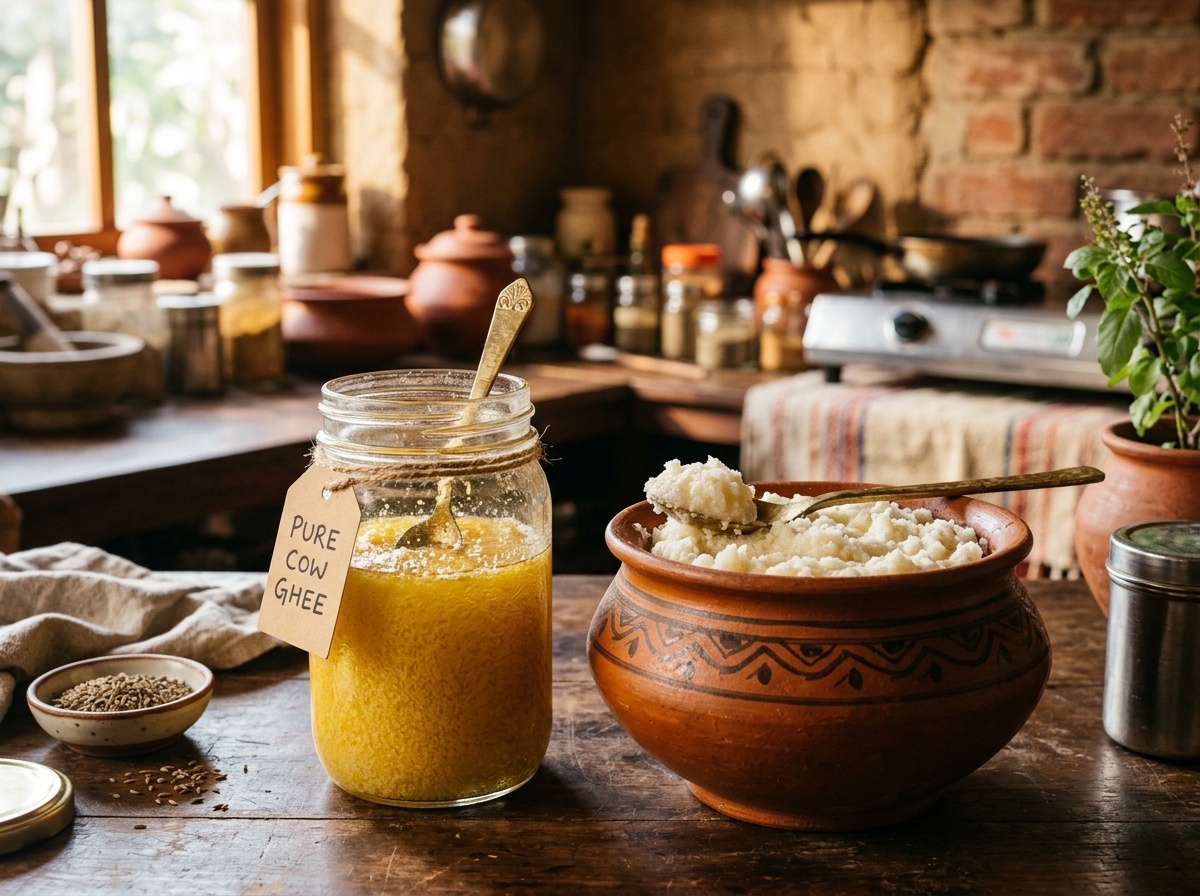 Pure Desi Cow and Buffalo Ghee in Hyderabad